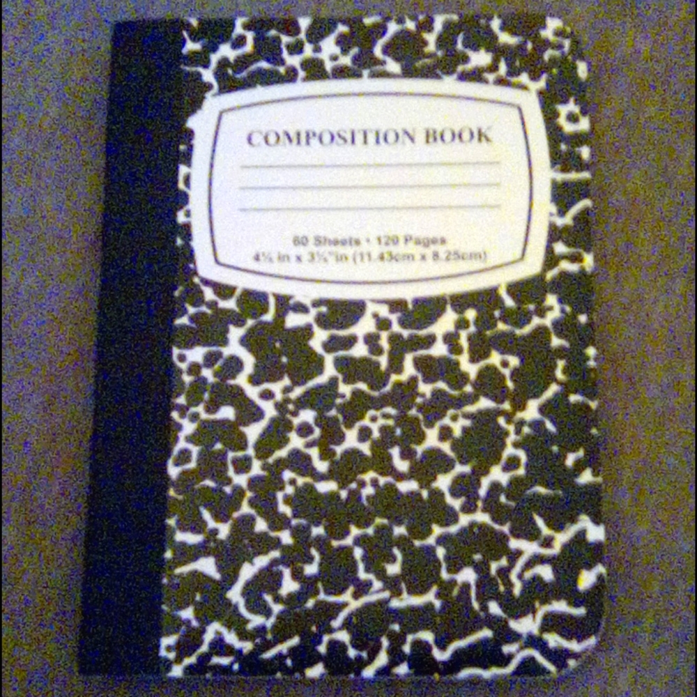 A mini compisition book